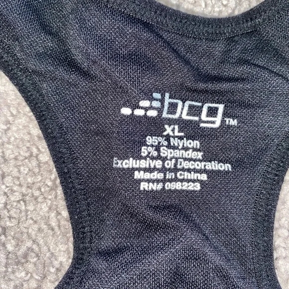 GENIE BRA Bundle of 2 Genie Sports Bras & 1 BCG brand Sports Bra Women’s Sz XL - Picture 7 of 7